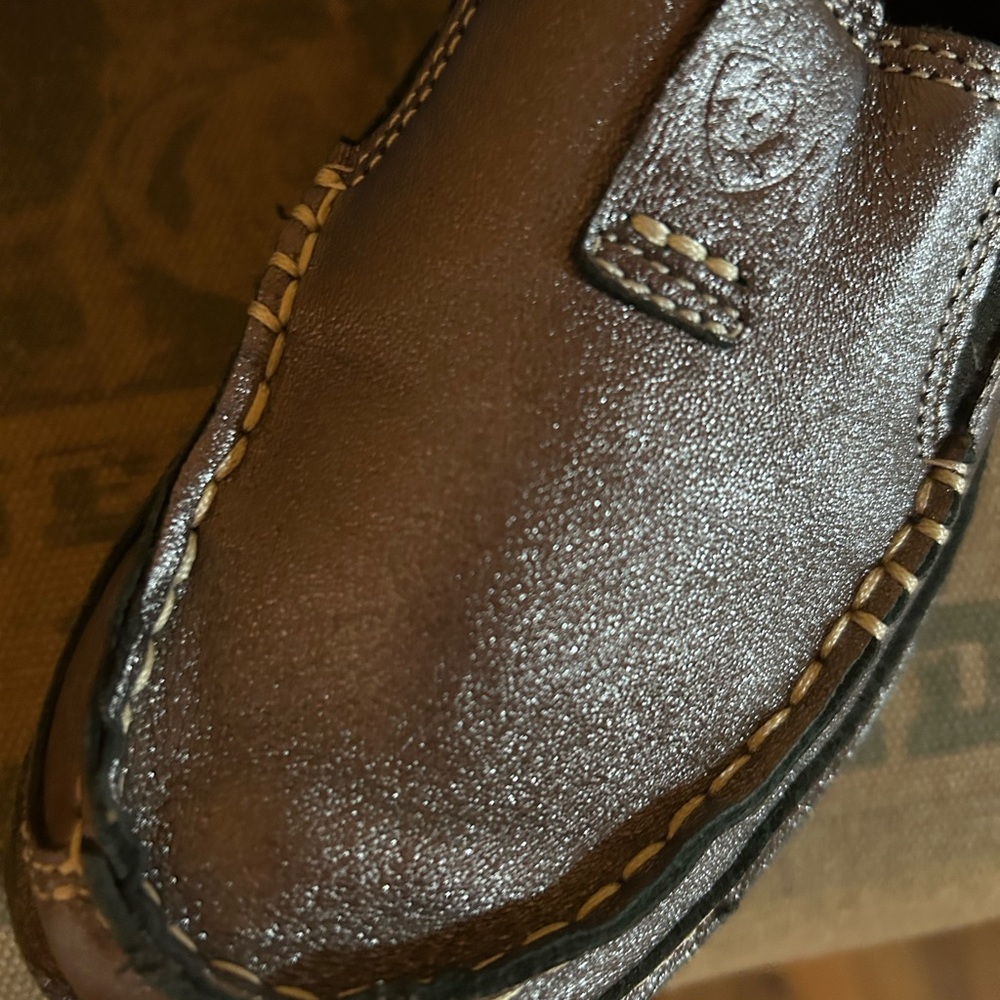 Ariat Silver Flats Classic Loafers - Picture 3 of 7